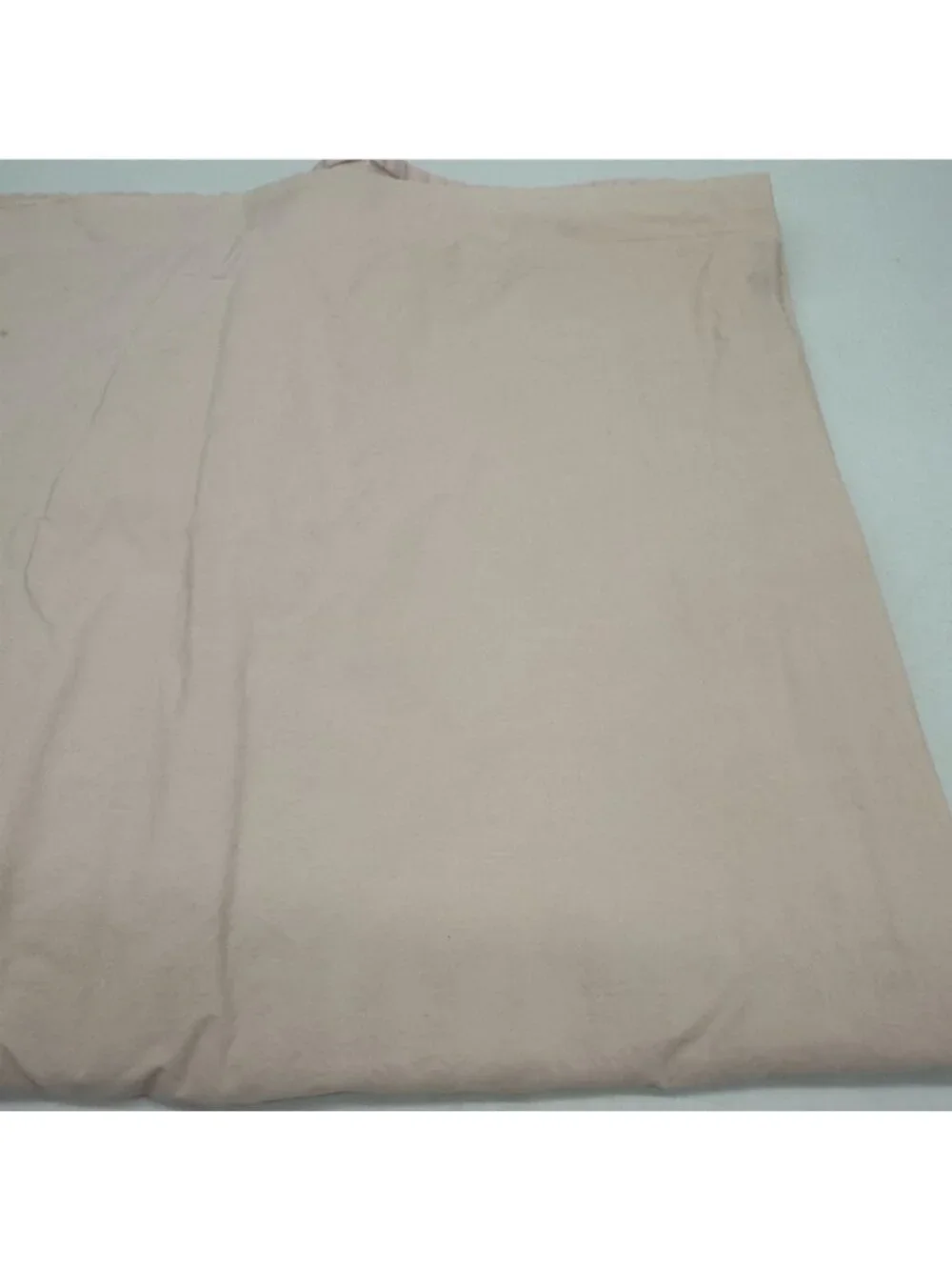 Cuddledown Light Pink 100% Organic Cotton Twin Flat Sheet Classic Bedding